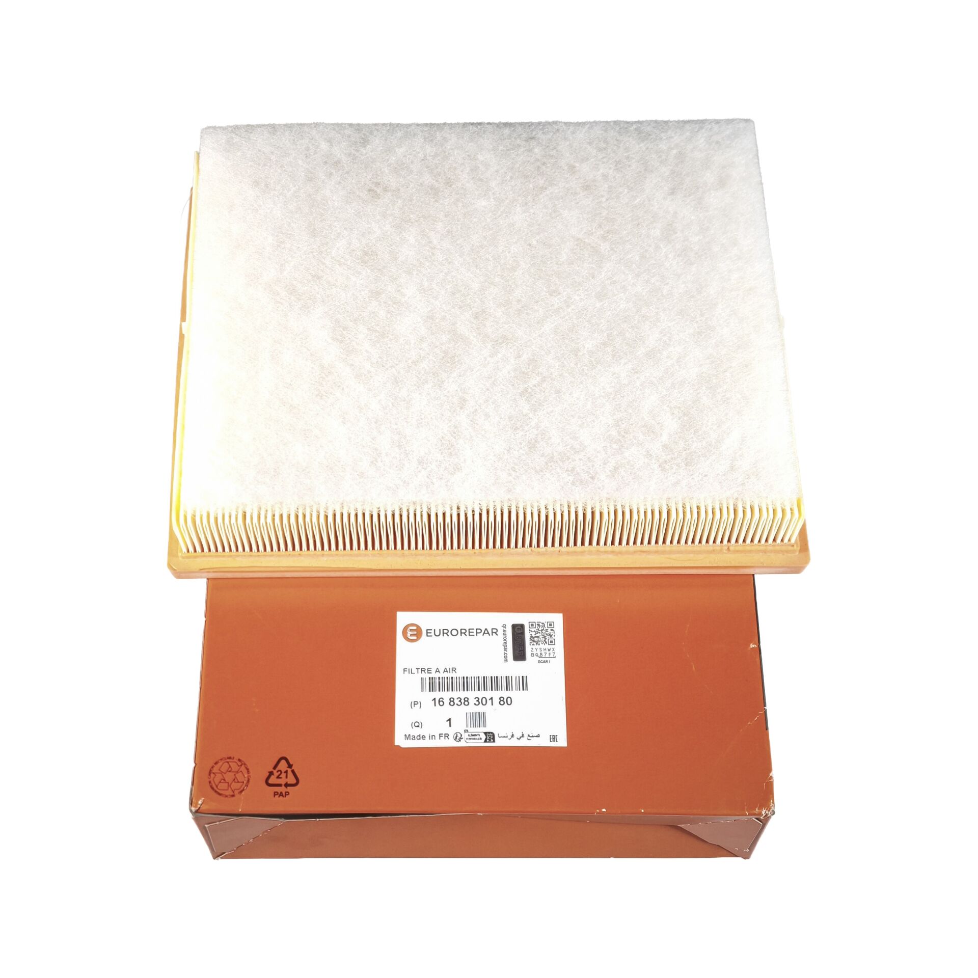 Citroen Spacetourer Hava Filtresi 1.5 BlueHdi Eurorepar 1683830180