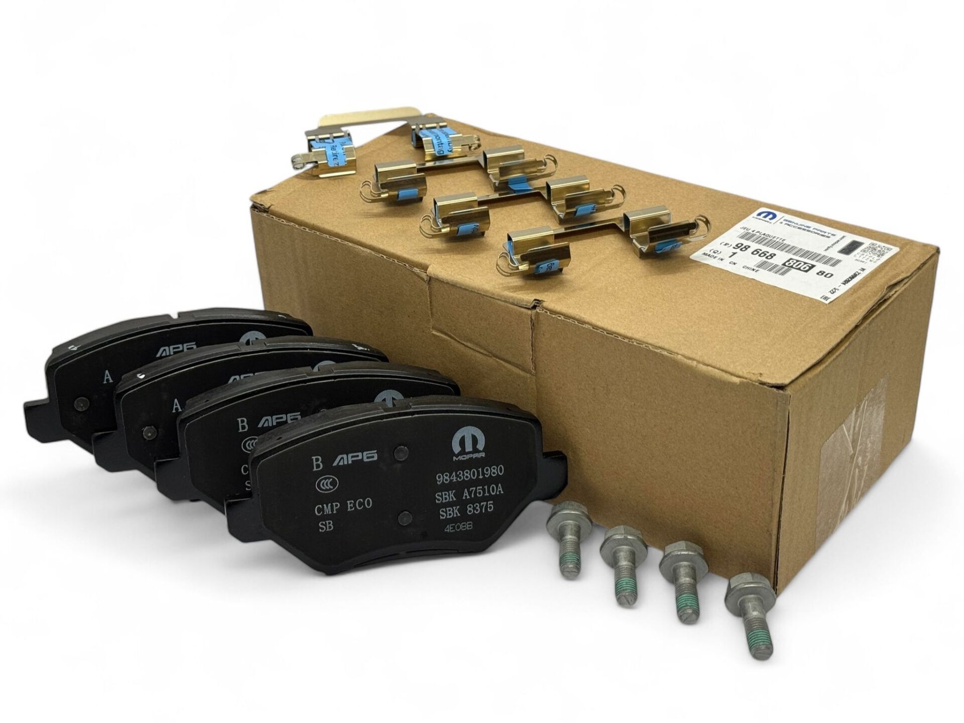 Opel Frontera Ön Fren Balatası PSA Orijinal 9866880680