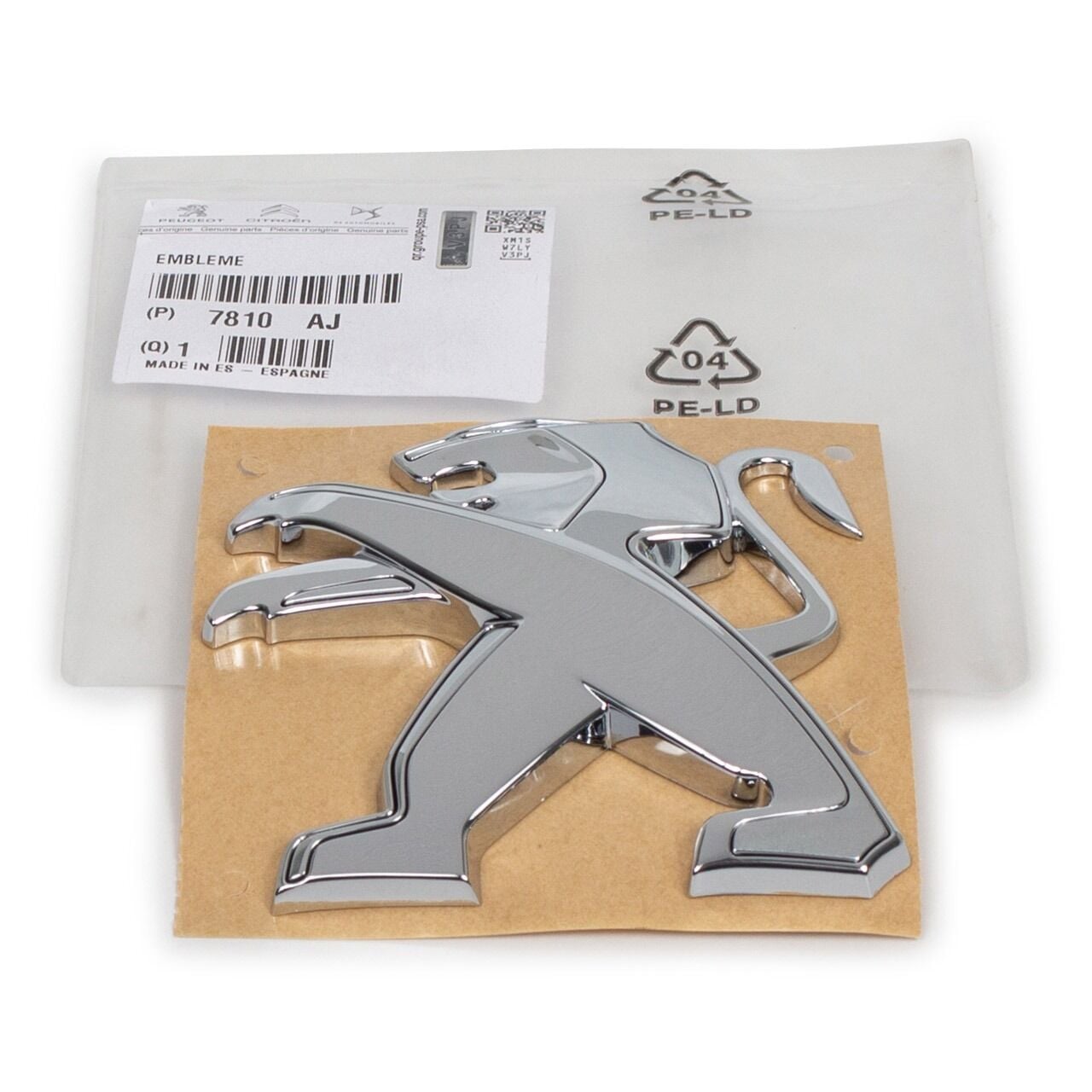 Peugeot 508 Ön Kaput Amblemi Orijinal 7810.AJ