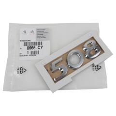 Peugeot 508 Arka Bagaj 508 Yazısı Orijinal 8666.CY