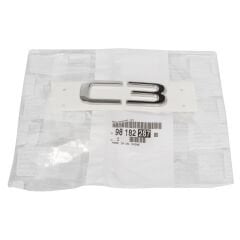 Citroen C3 B618 Bagaj C3 Yazısı Orijinal 9818228780