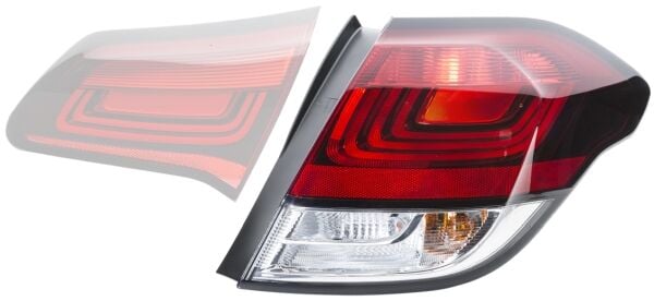 Citroen C4 B7 Sağ Arka Dış Stop Lambası Makyajlı HELLA 2SK354833041