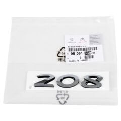 Peugeot 208 208 Yazı Orijinal 9806133980