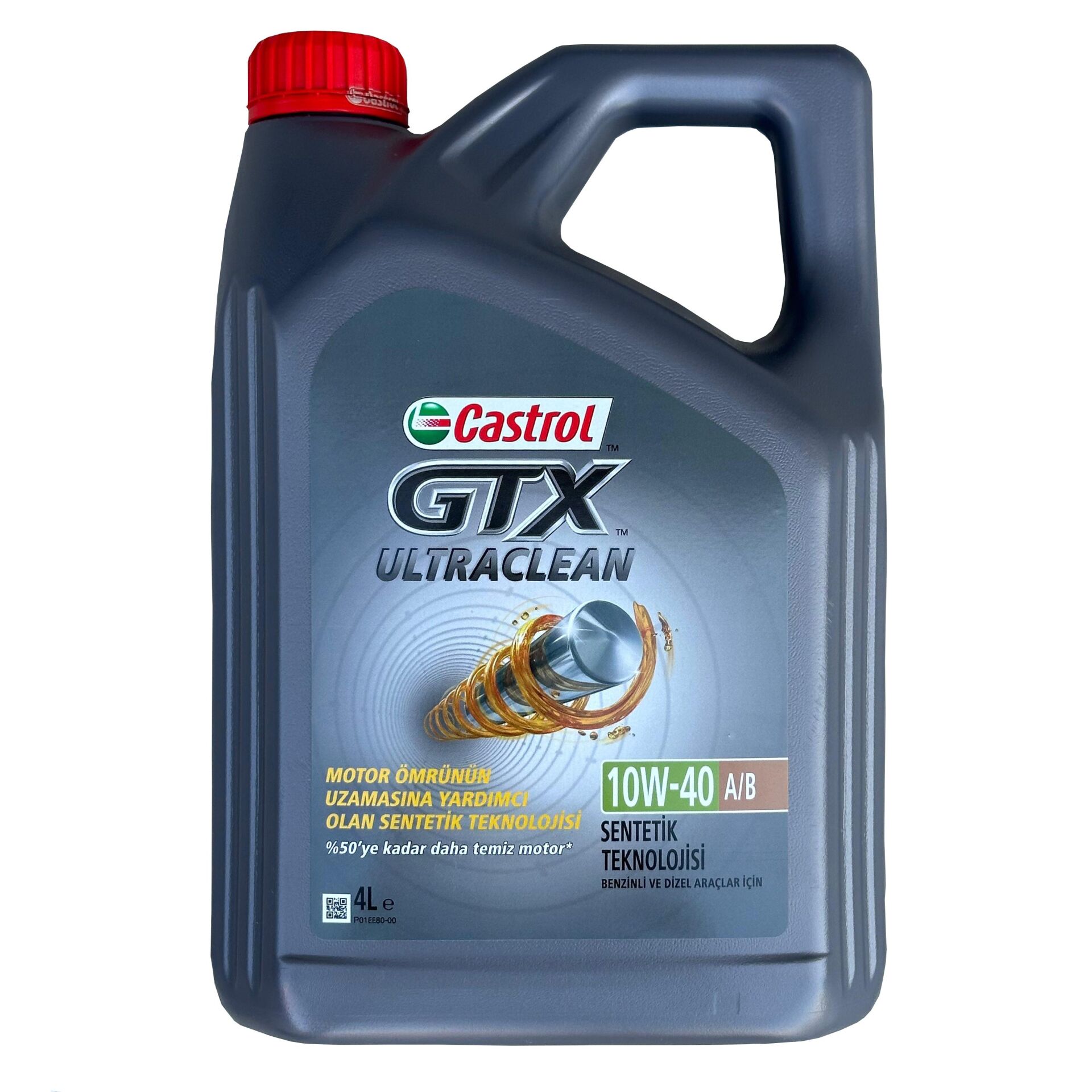 Castrol 10w40 4 Lt A/B Gtx Ultraclean Motor Yağı