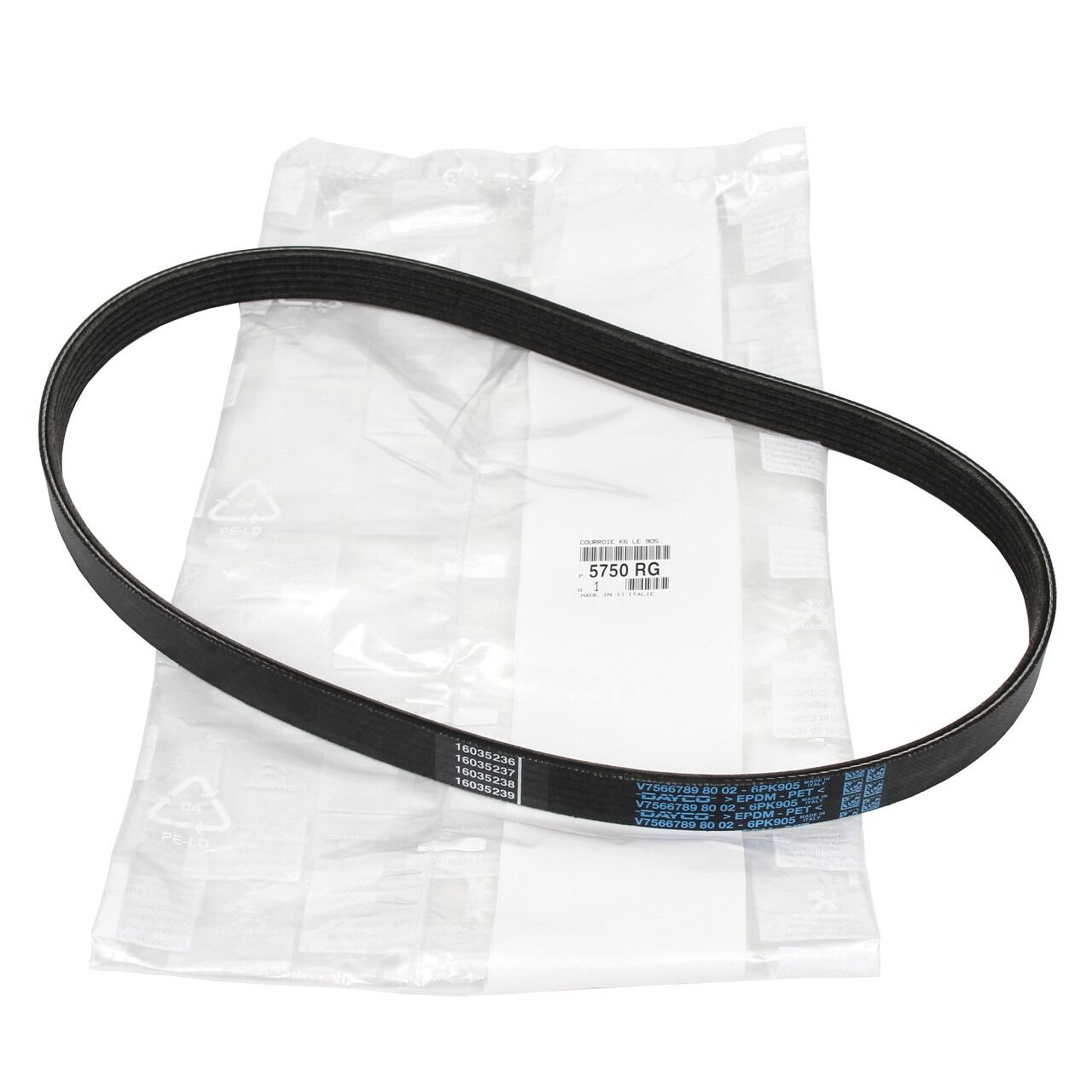 Peugeot 308 T9 1.6 Thp Alternatör V Kayışı Orijinal Psa 5750.RG