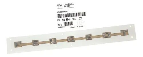 Peugeot 2008 A94F Arka Peugeot Yazı PSA Orijinal 98284027DX