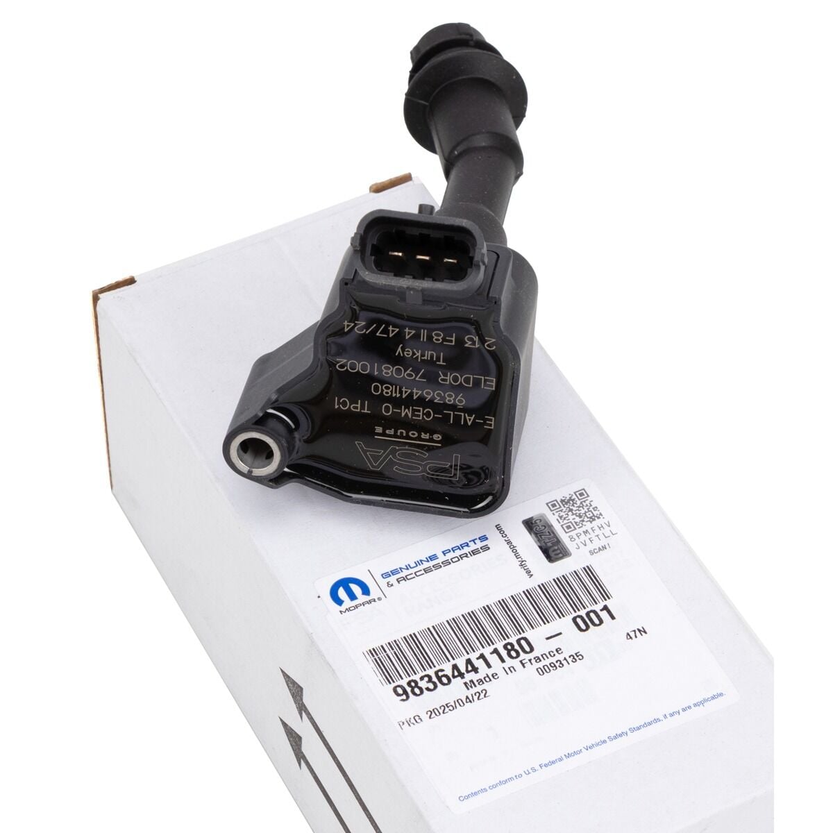 Citroen C4 C41 Ateşleme  Bobini 1.2 PSA Orijinal 9836441180