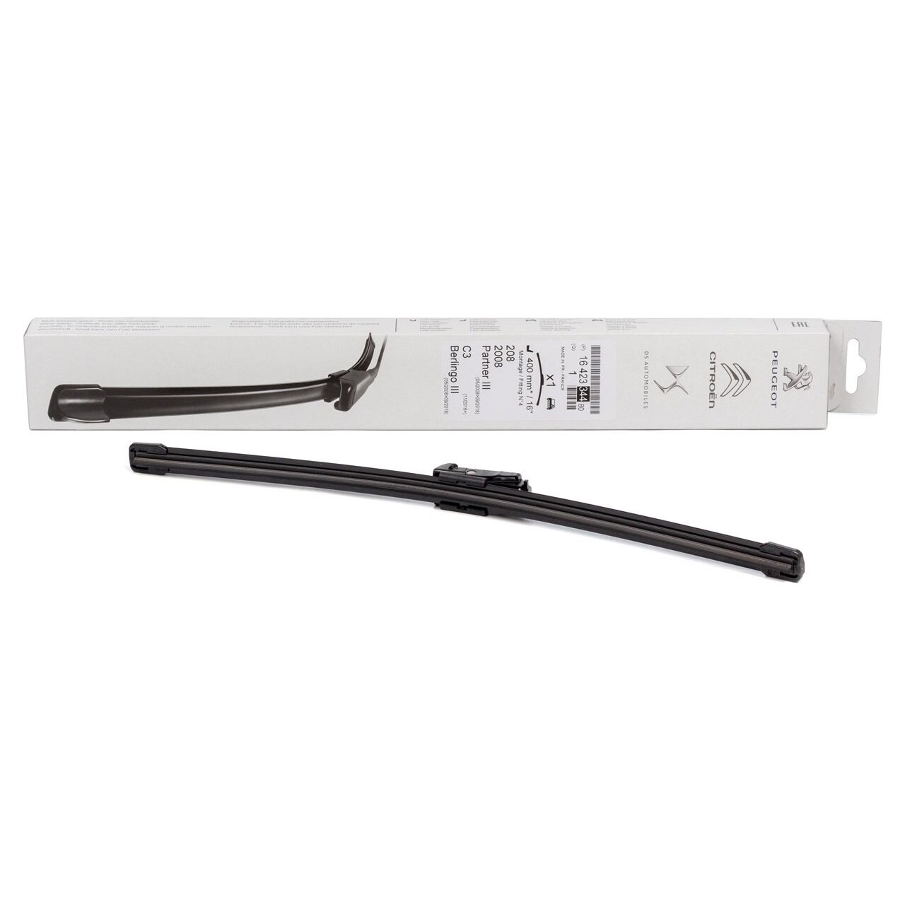 Peugeot 208 2012-2019 Sağ Silecek Süpürgesi PSA Orijinal 1642334480