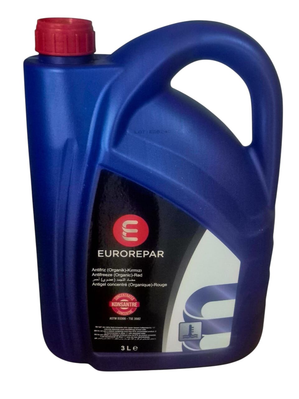 Eurorepar Kırmızı 3 Litre Psa Orijinal Antifiriz 1691431480