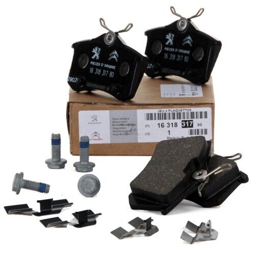 Citroen C3 Aircross Arka Fren Balata Orijinal Psa 1631831780