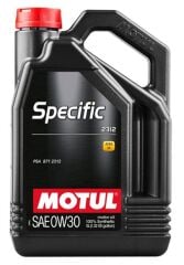 Motul 0W-30 Spesific Tam Sentetik PSA B71 2312 5 Litre Motor Yağı