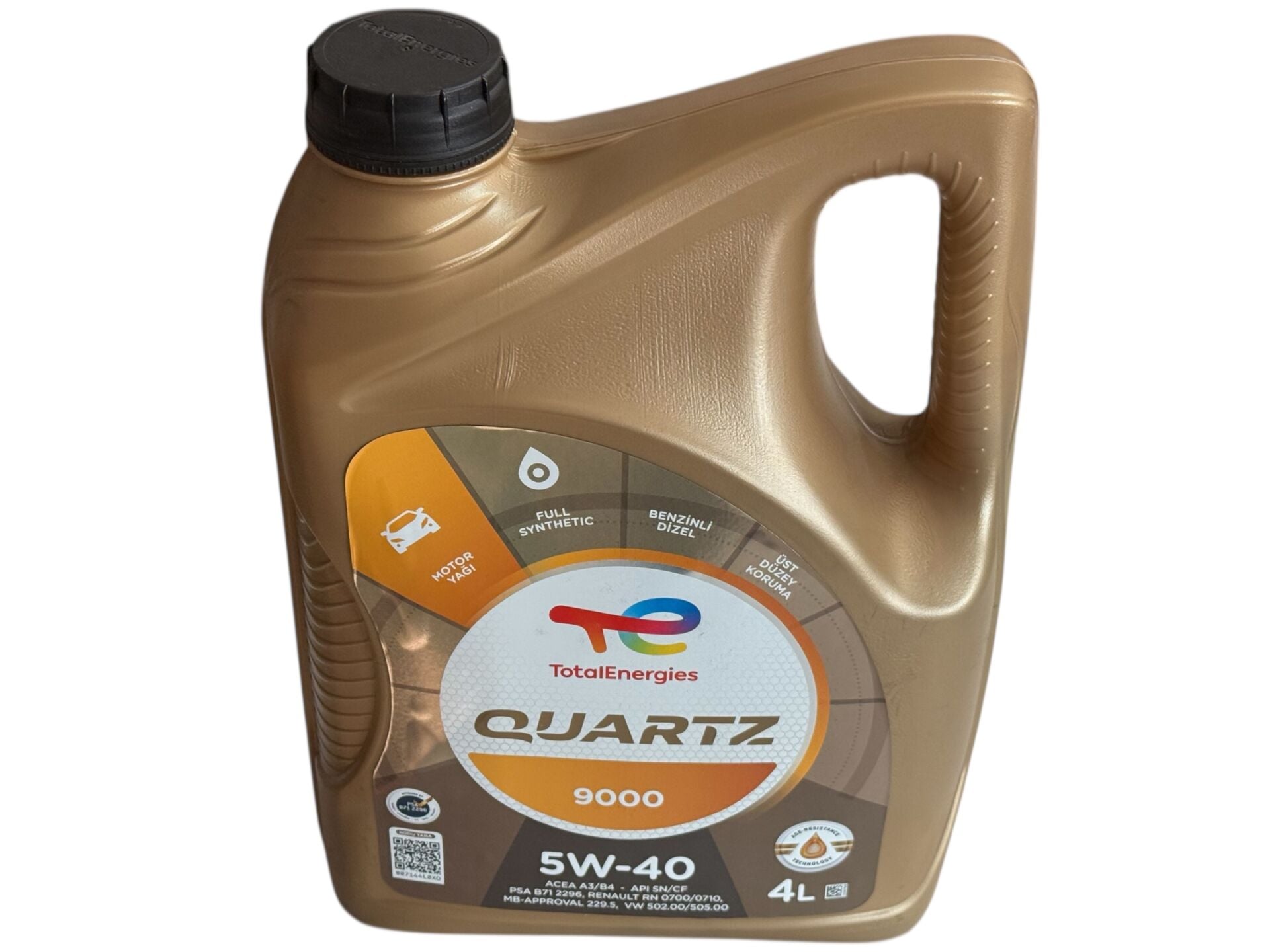Total Quartz 5W-40 9000 4 Litre Motor Yağı