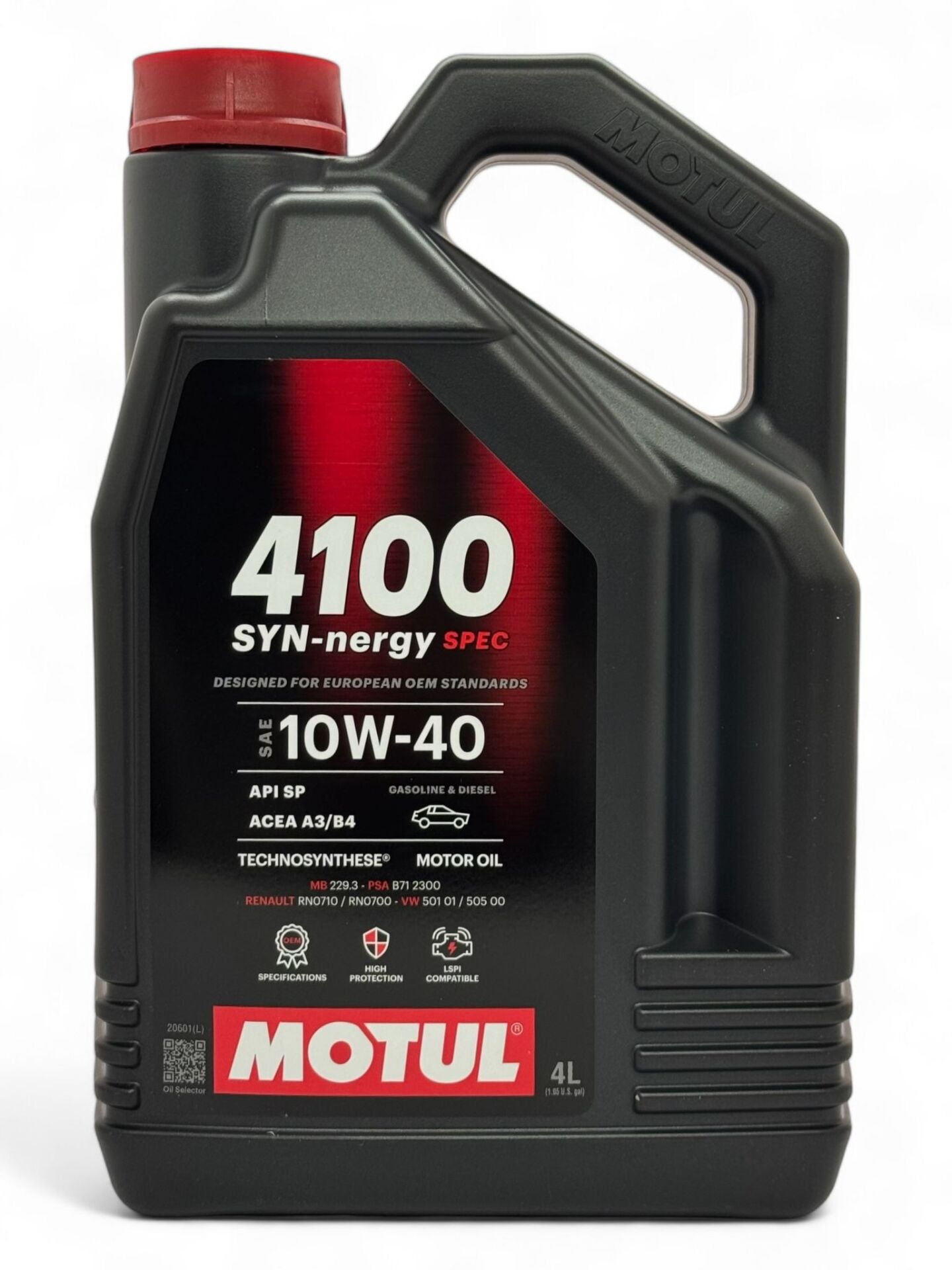 Motul 4100 SYN-nergy Spec 10W40 4 Litre Motor Yağı