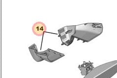 Ds4 İç Dikiz Ayna Kapağı PSA Orijinal 98460955XT