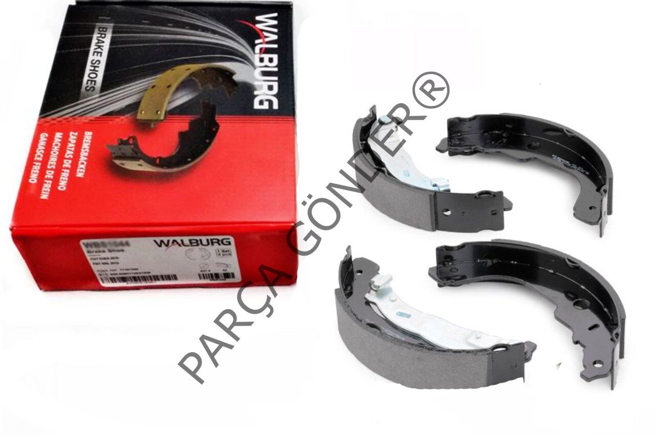 Peugeot 207 Arka Fren Kampana Balatası Walburg WBS1095
