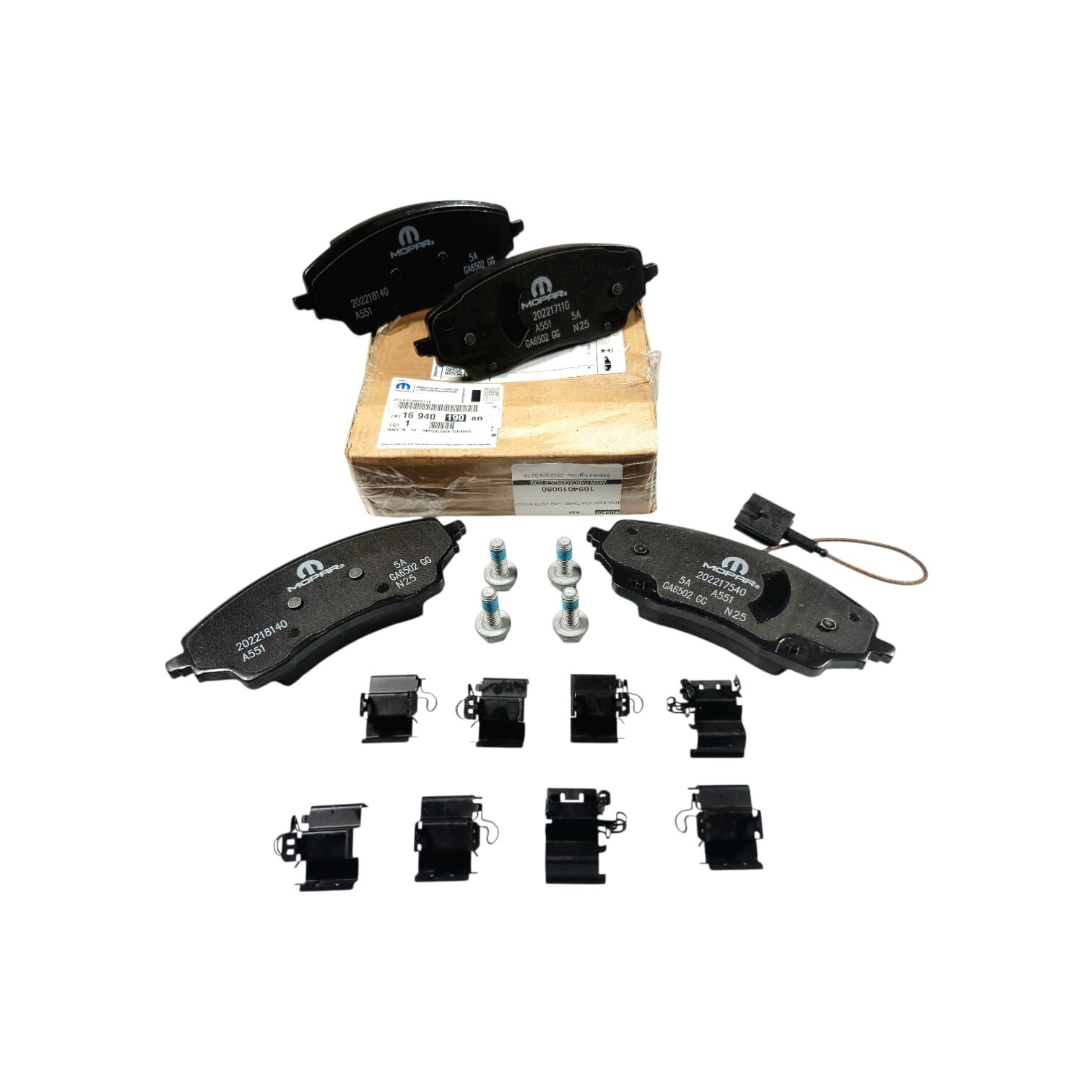 Citroen Jumper Makyajlı Arka Fren Fişli Balatası Orijinal 1694019080