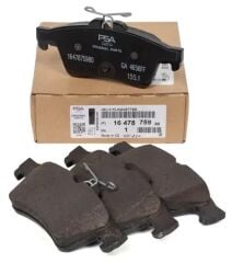 Peugeot 508 Arka Fren Balatası 2010-2017 PSA Orijinal 1647875980