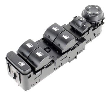 Peugeot 408 Sol Ön Cam Düğmesi Paneli Siyah PSA Orijinal 98349233ZD