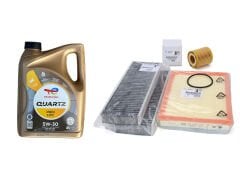 Opel Combo 1.5 Dizel Motor Yağı Ve Filtre Bakım Seti PSA Orijinal