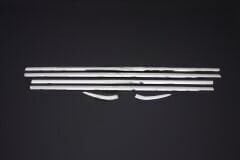 Citroen C-Elysee Cam Çıtası 6 Parça Paslanmaz Çelik Psa 960245.12