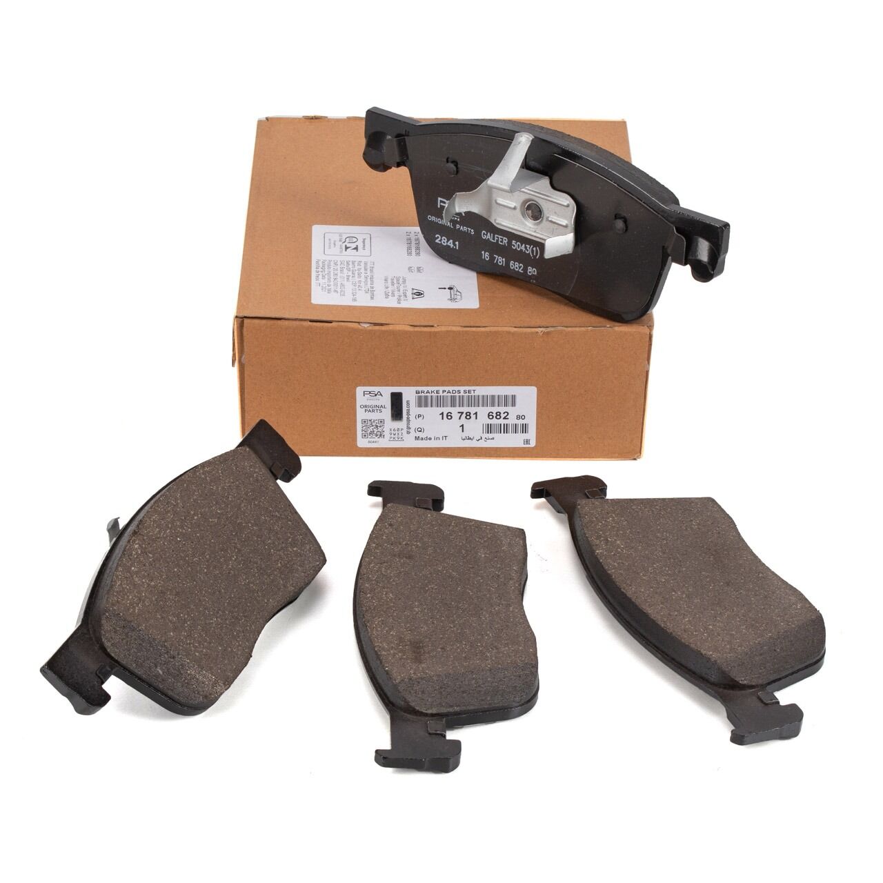 Citroen Spacetourer Ön Fren Balatası Orijinal Psa 1680791780