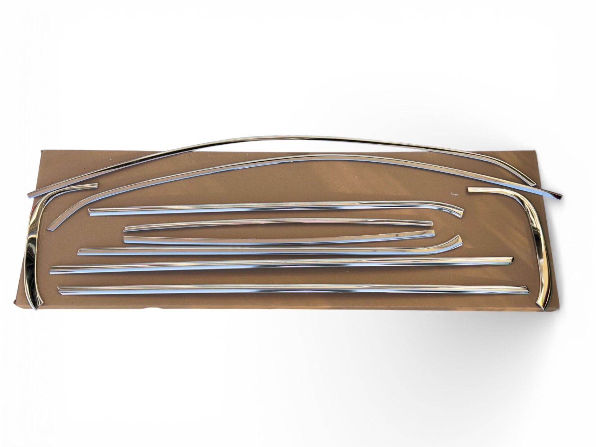 Peugeot 308 T9 Krom Cam Çerçeve Çıtası 10 Parça Orijinal LTR960338