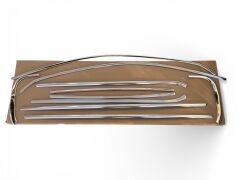 Peugeot 308 T9 Krom Cam Çerçeve Çıtası 10 Parça Orijinal LTR960338