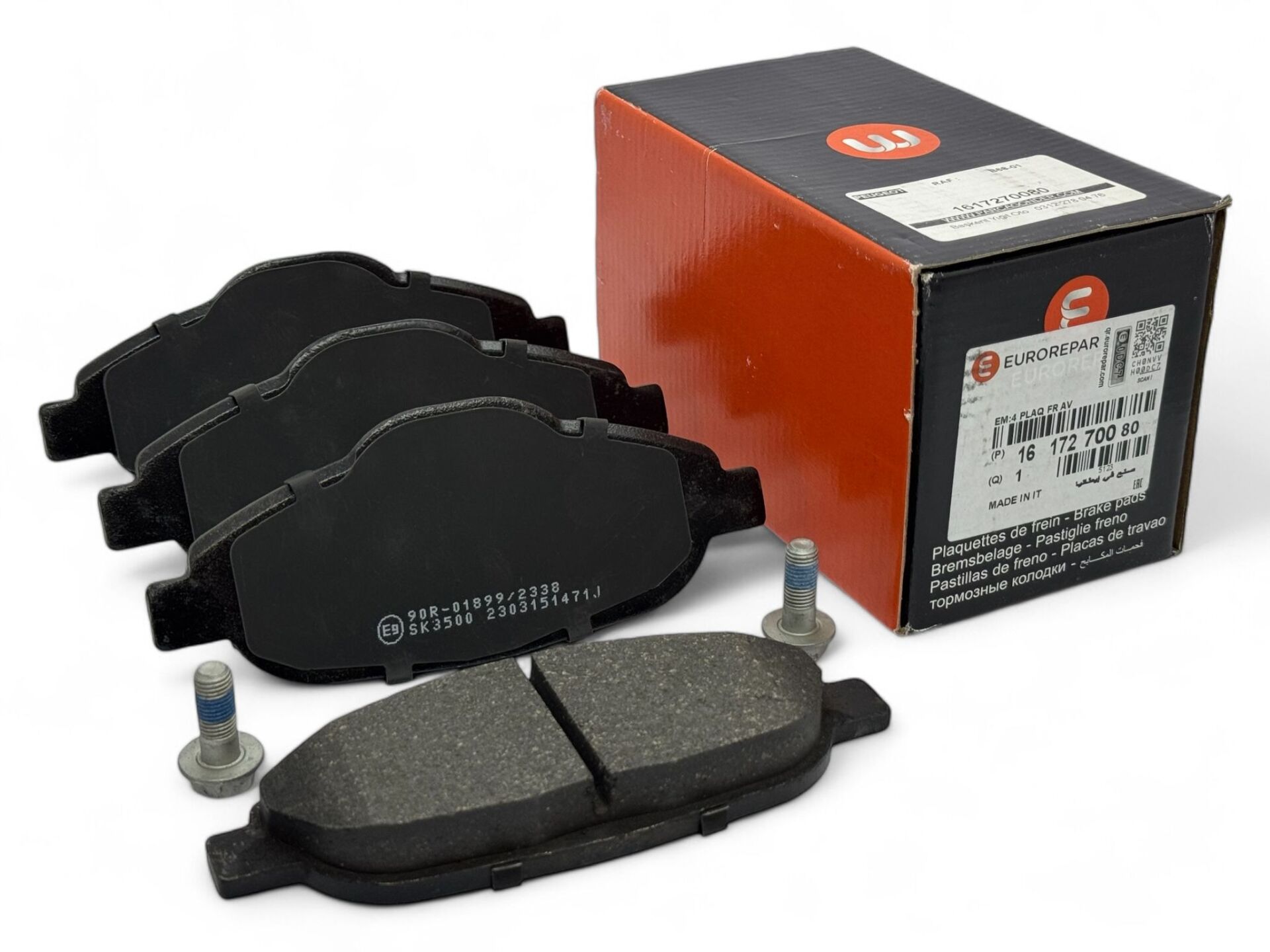 Peugeot 3008 T84 Ön Fren Balatası Eurorepar 1617270080