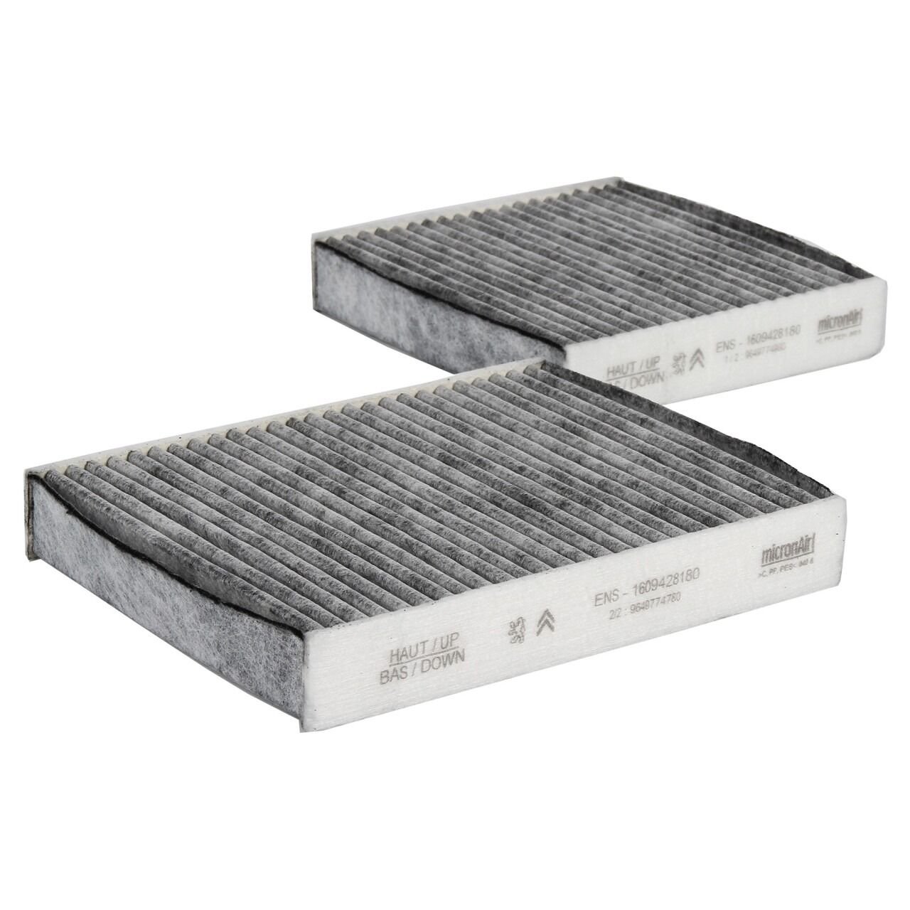 Peugeot 2008 Polen Filtresi Karbonlu Parcagonder 1609428180