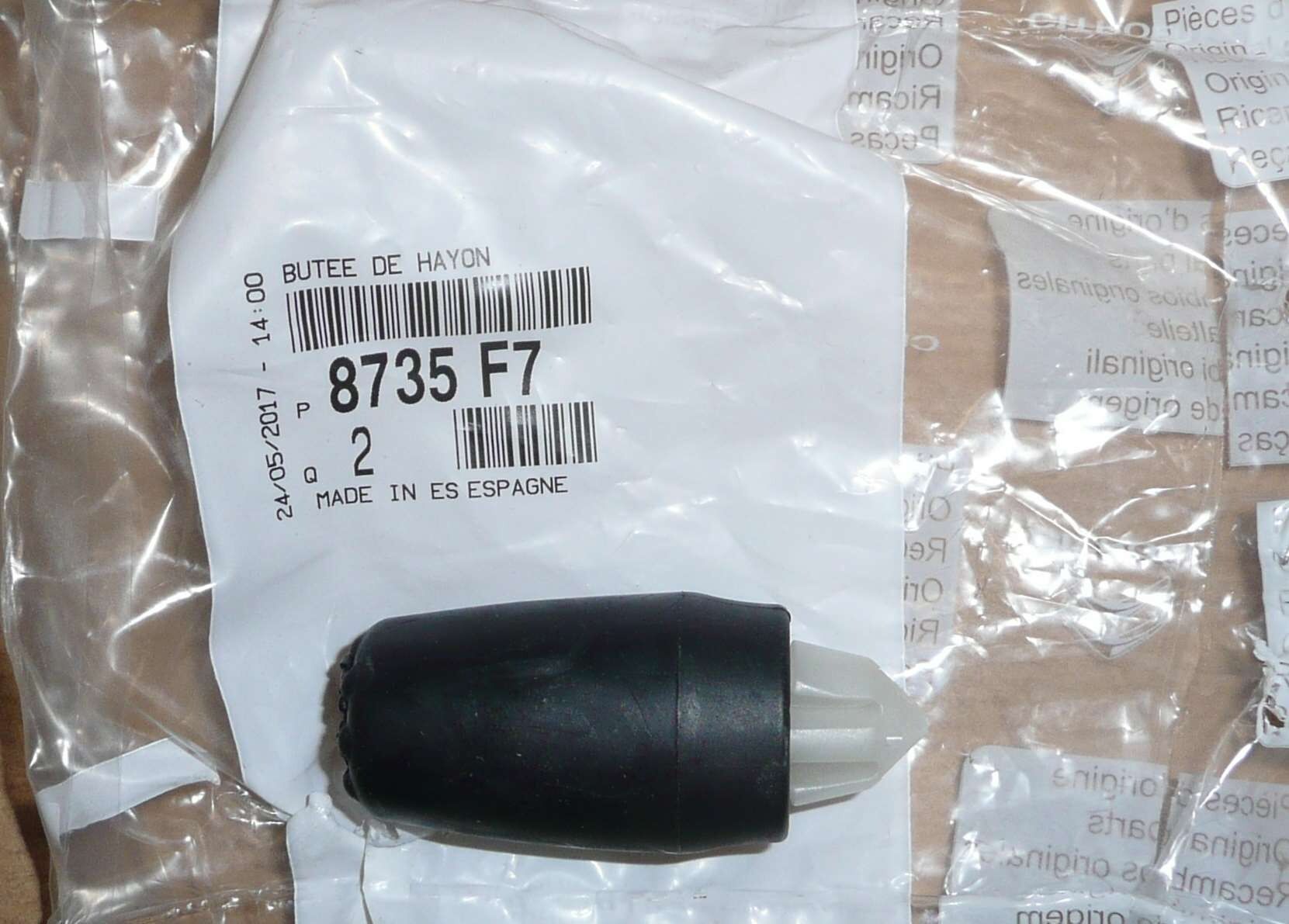 Citroen C4 Bagaj Ayar Takozu Orijinal Psa 8735.F7