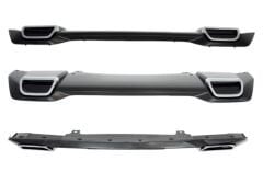 Peugeot 2008 (P24E) Arka Tampon Difüzörü Komple Set Frow 2881623009