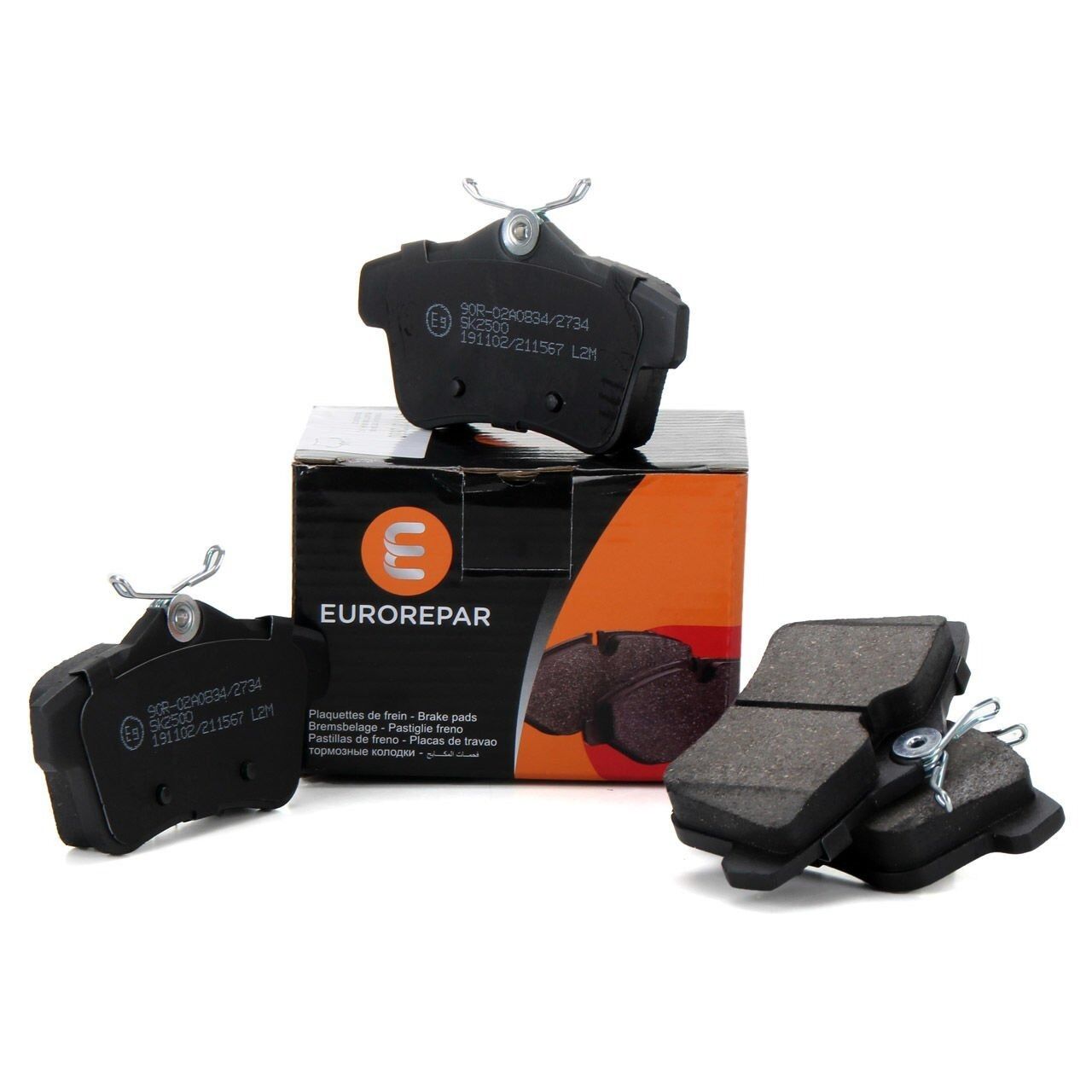 Citröen C4 B7 Arka Fren Balatası Eurorepar 1617272680