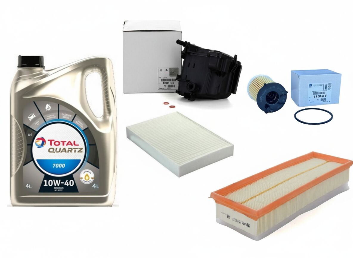 Peugeot Partner M59 1.6 Hdi Euro4 Motor Yağı Ve Filtre Bakım Seti