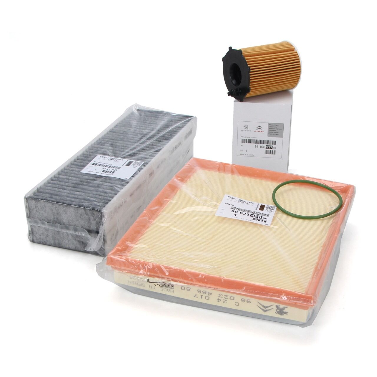 Peugeot 5008 P87 Euro 6 1.6 Dizel Filtre Bakım Seti PSA Orijinal