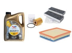 Peugeot 508 R8 1.5 Bluehdi Motor Yağı ve Filtre Bakım Seti PSA Orijinal