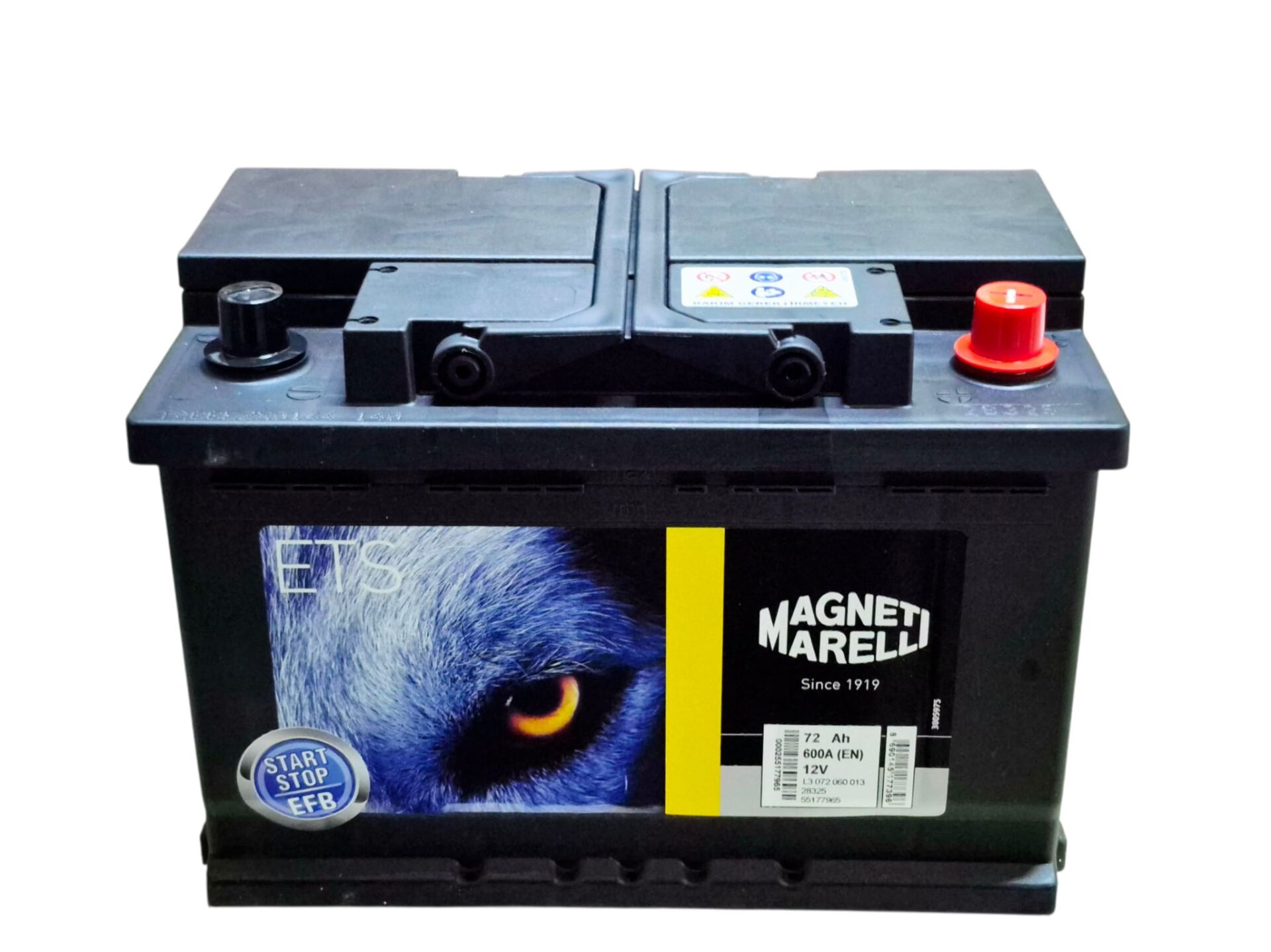 Magnetti Marelli 72 AH 600A 12V EFB Start Stop Akü 55177965