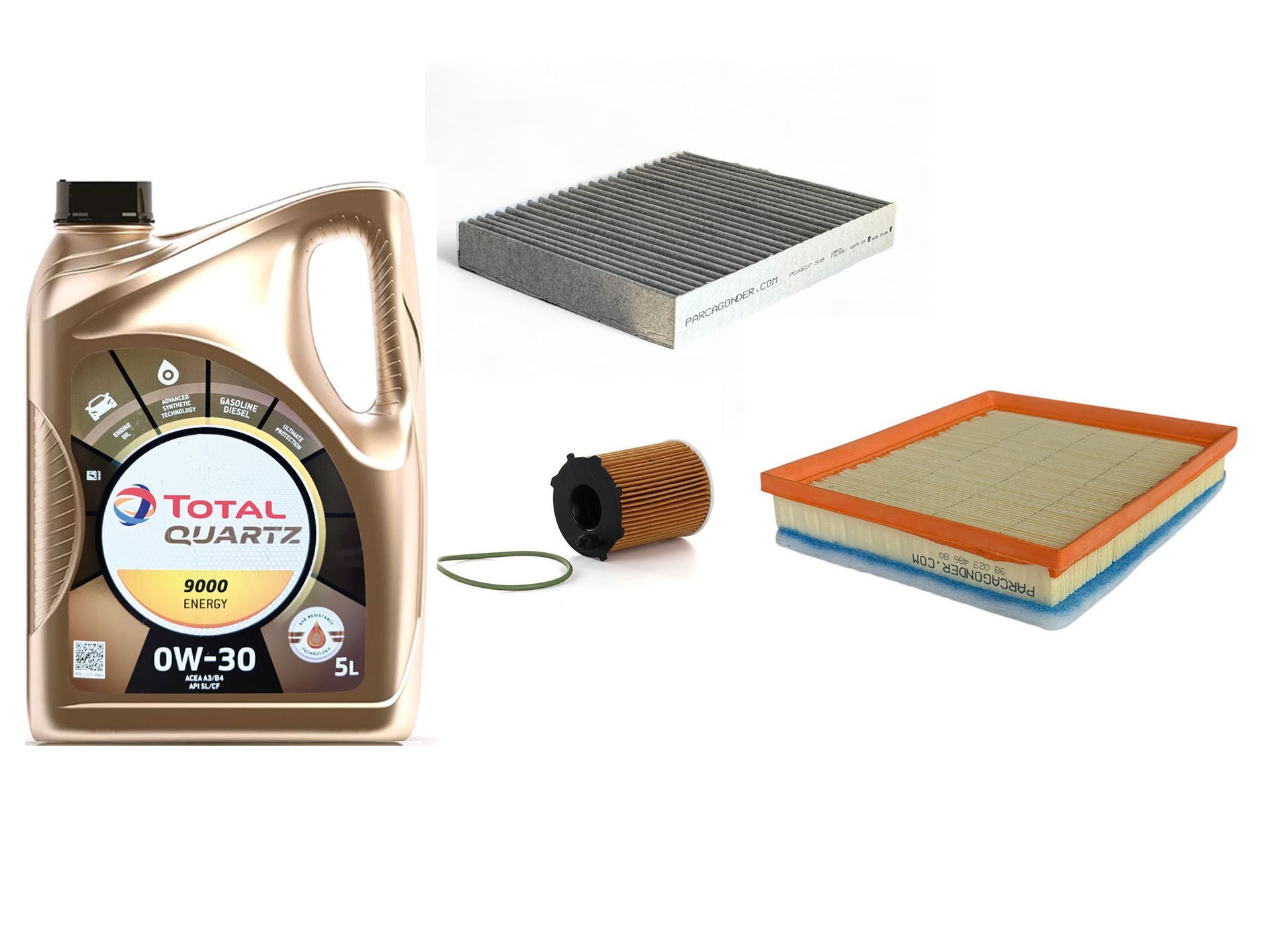 Peugeot 508 1.6 Hdi Euro6 Motor Yağı Ve Filtre Bakım Seti