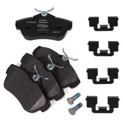 Peugeot Partner Tepee Arka Fren Balatası PSA Orijinal 4254.C5 4254.67