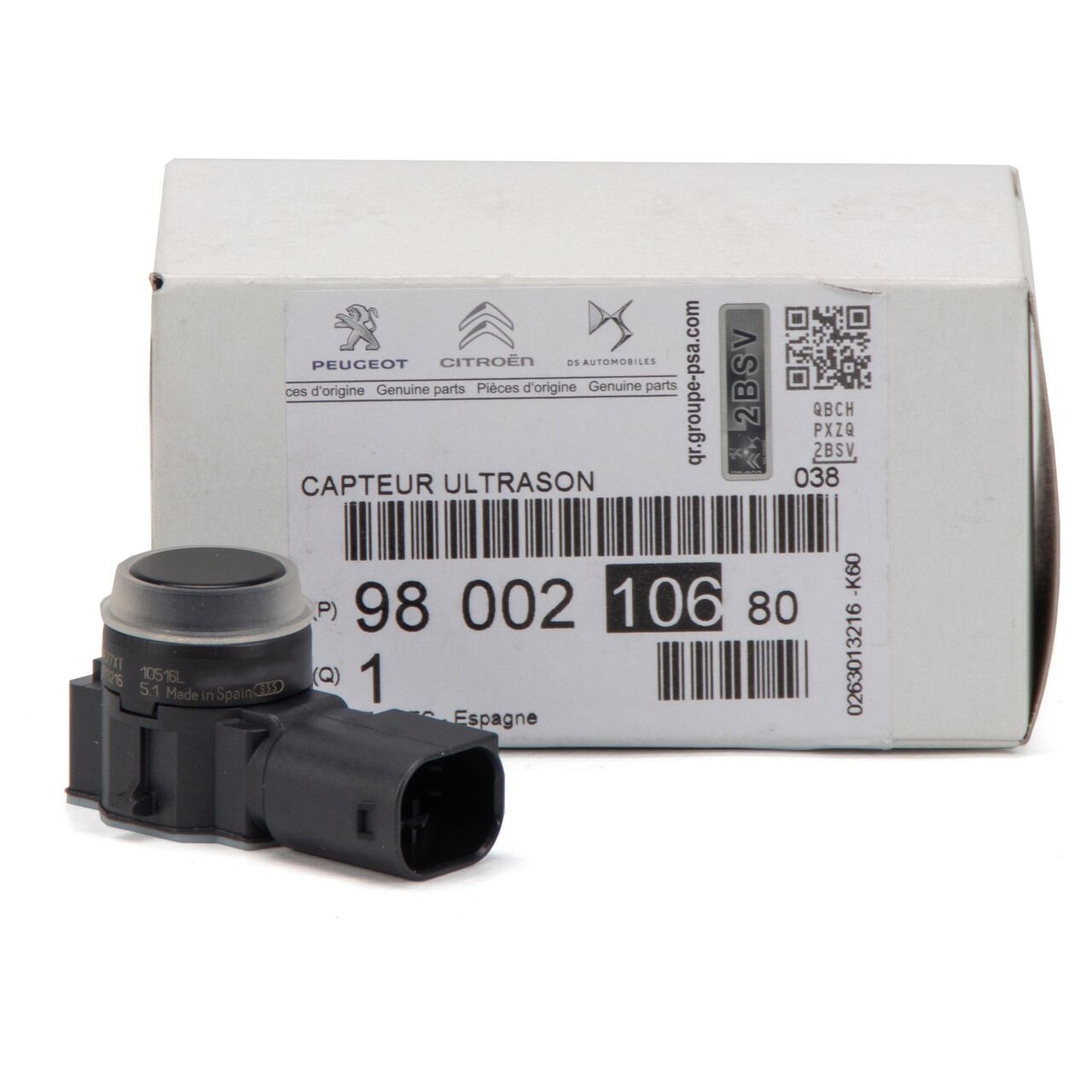 Peugeot Expert 4 Arka Tampon Sağ-Sol Köşe Park Sensörü PSA Orijinal 9800210680