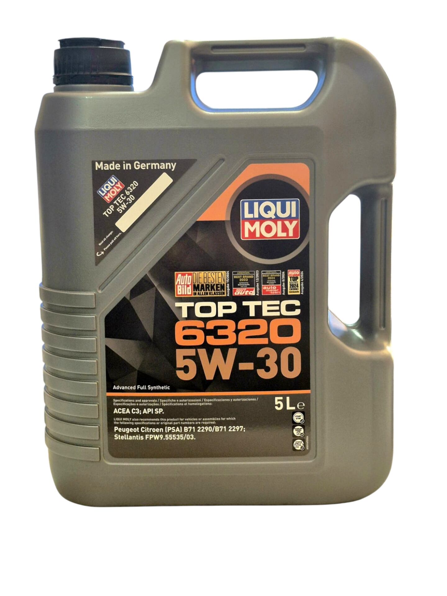 Liqui Moly 5W30 Top Tec 6320  5 Lt Motor Yağı