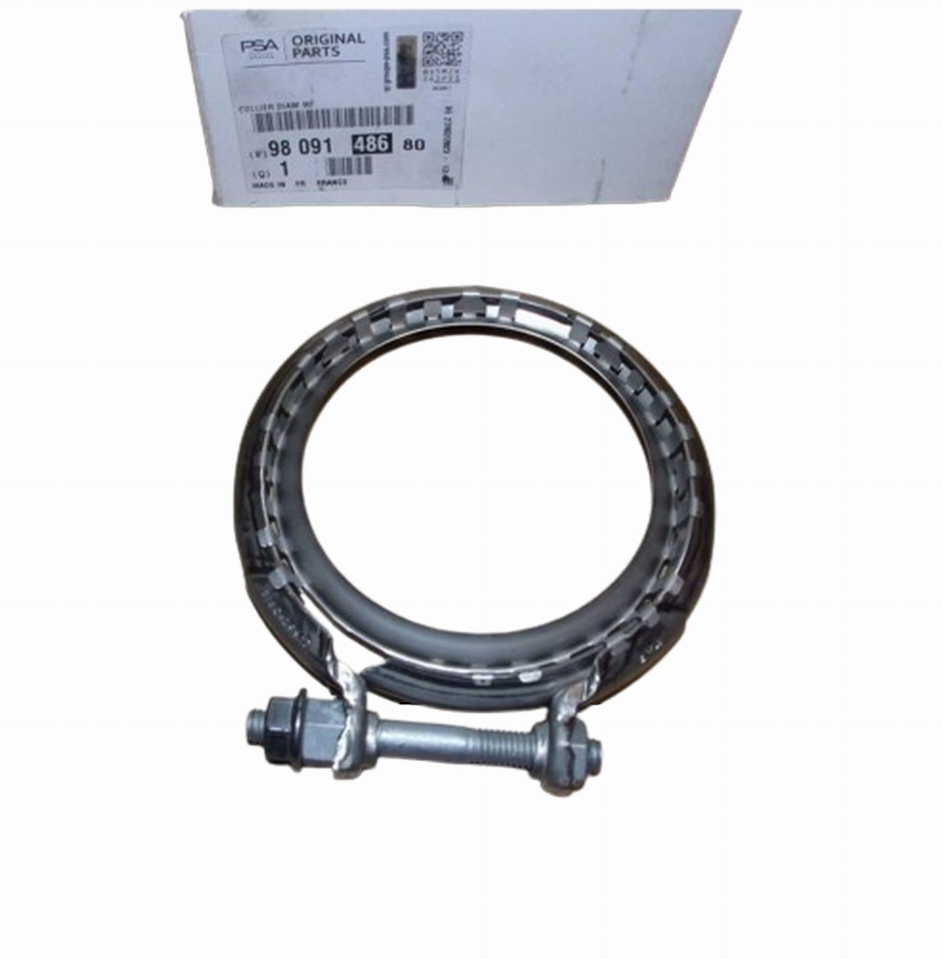 Peugeot 308 T9 2013-2021 1.2 Benzinli Egzoz Kelepçesi PSA Orijinal 9809148680