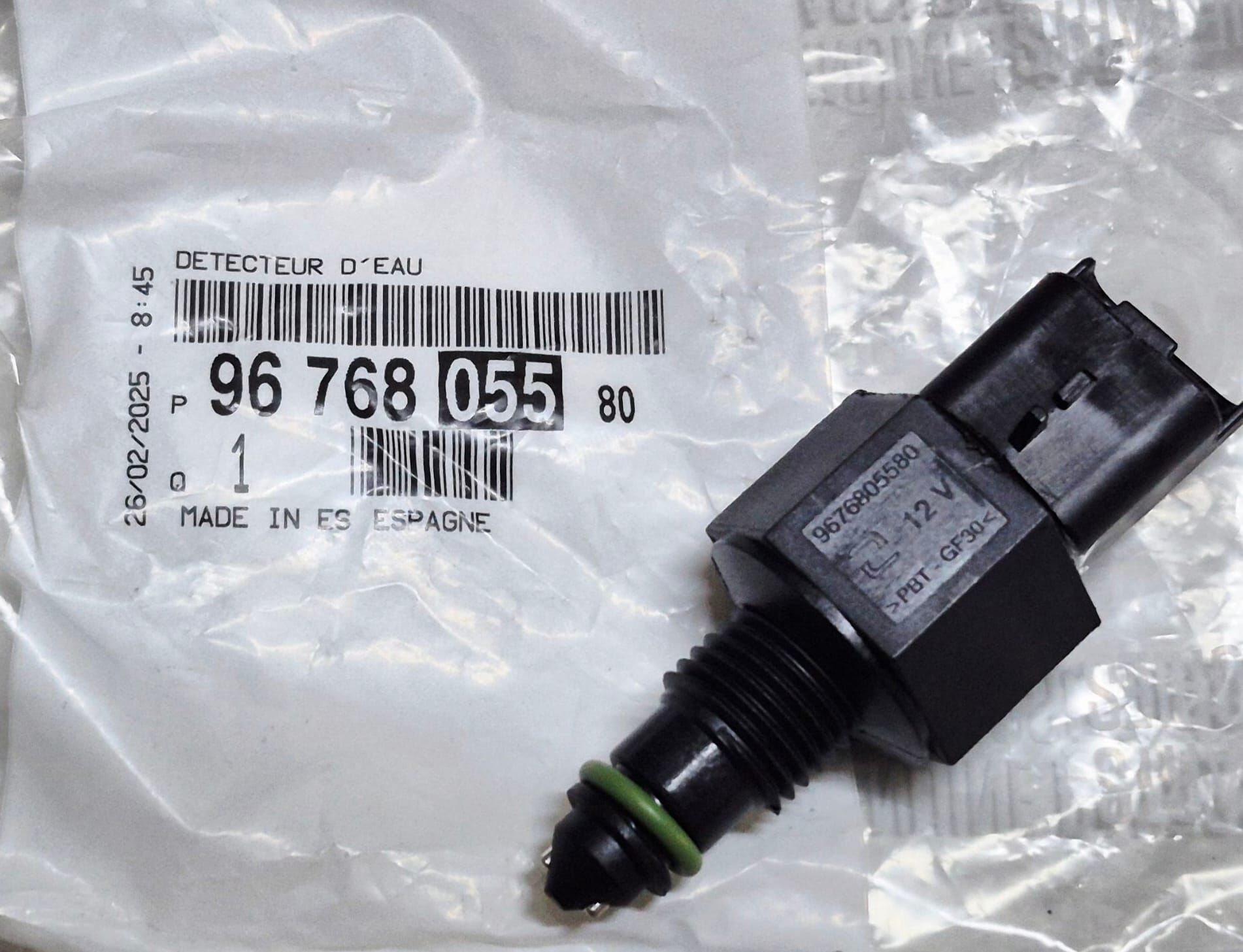 Citröen C4 B7 1.6 HDI Euro6 Mazot Filtre Müşürü PSA Orijinal 9676805580