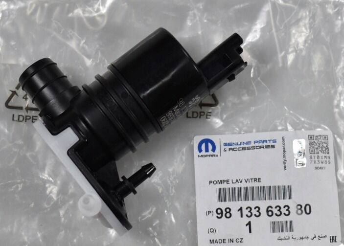 Citroen C5 Aircross Cam Su Fıskiye Motoru Orijinal 9813363380