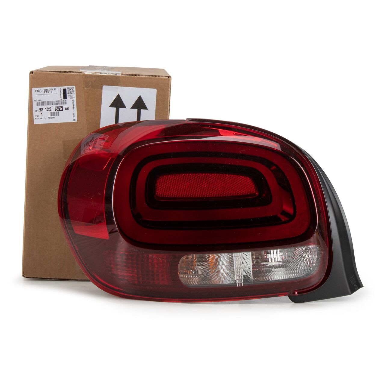 Citroen C3 B618 Sol arka stop Lambası Orijinal Psa 9812257580