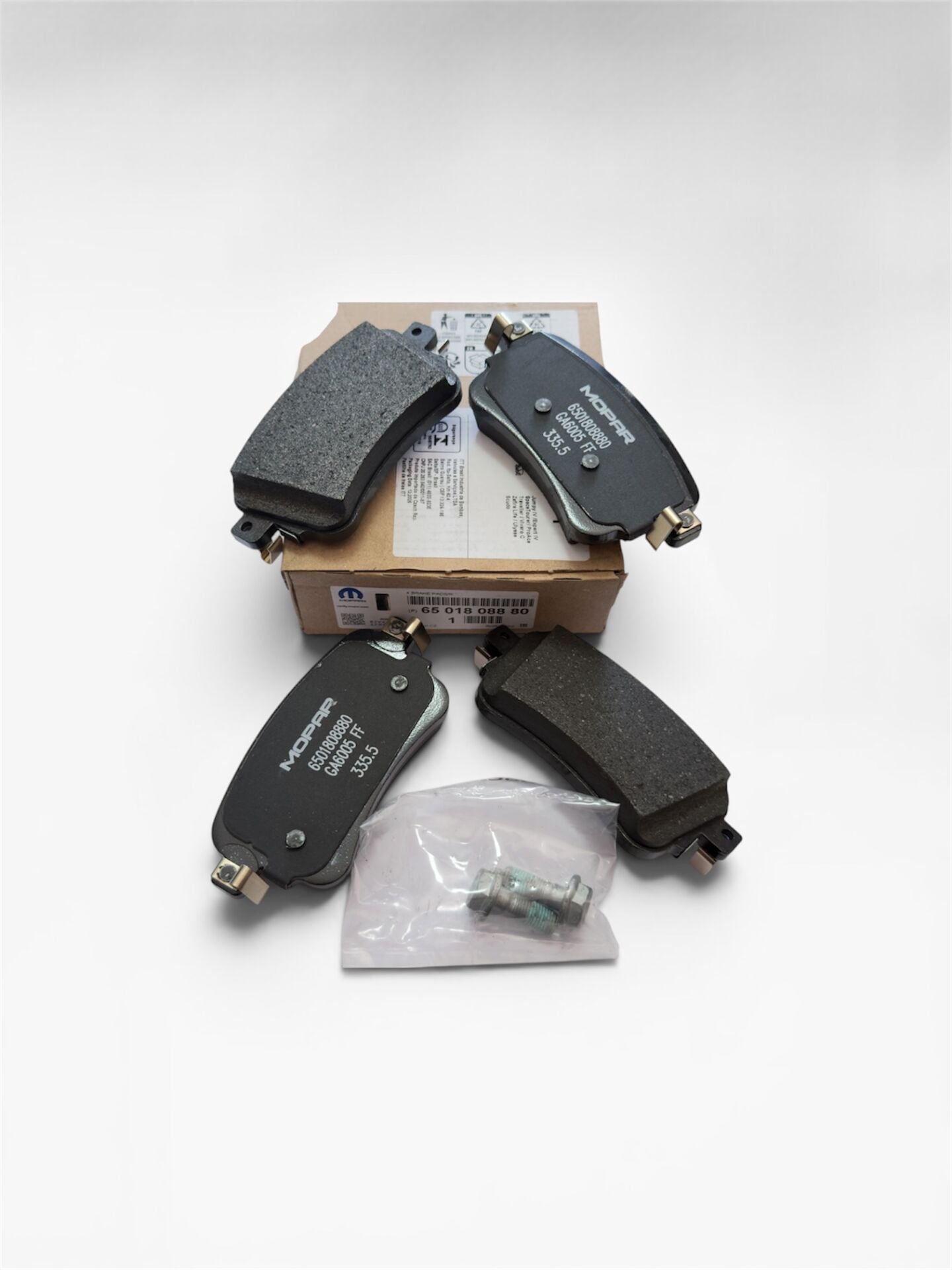 Citroen Spacetourer Arka Fren Balatası Orijinal 6501808880